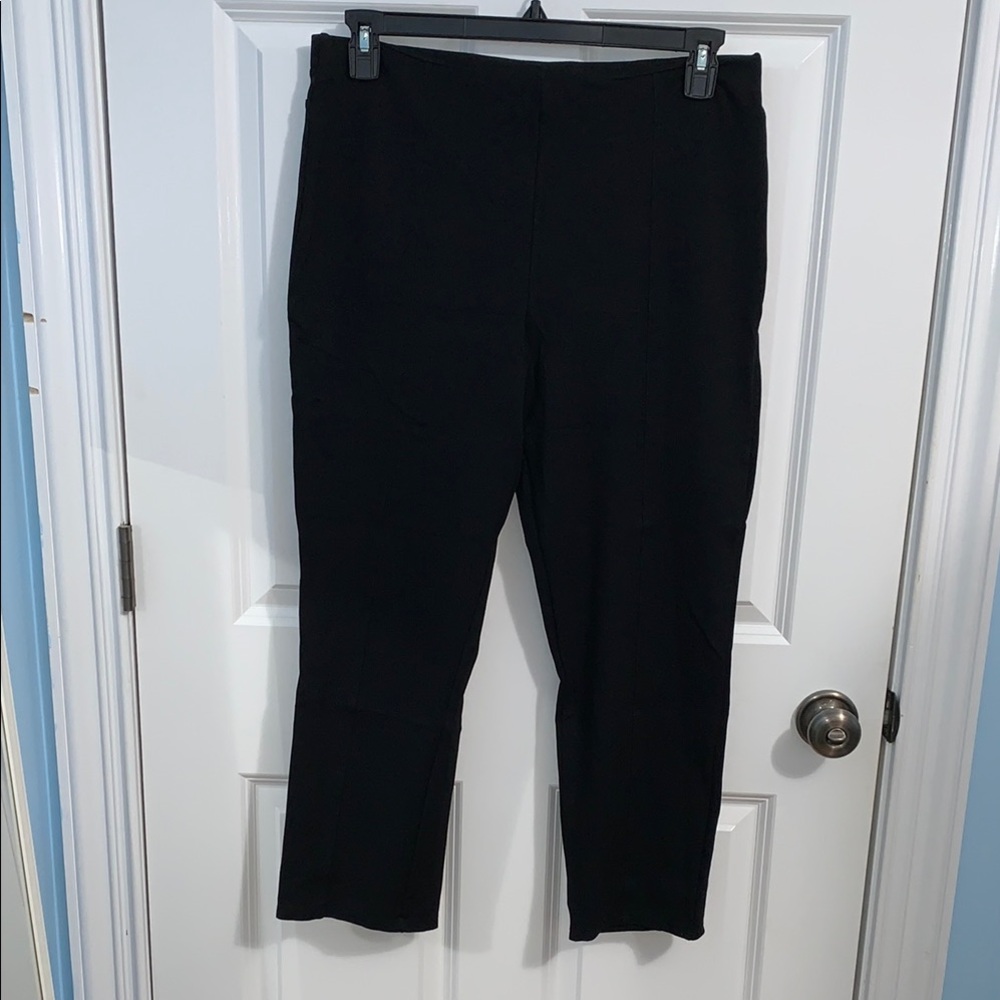 HALARA XL Elastic Waist, Black Women's Pants